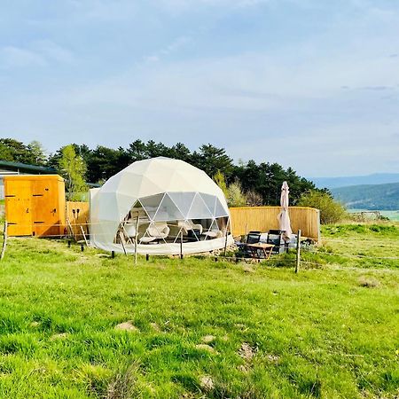 Glamping Hohe Wand - Zelt Mit Sternenfenster Und Whirlpool 호텔 Maiersdorf 외부 사진