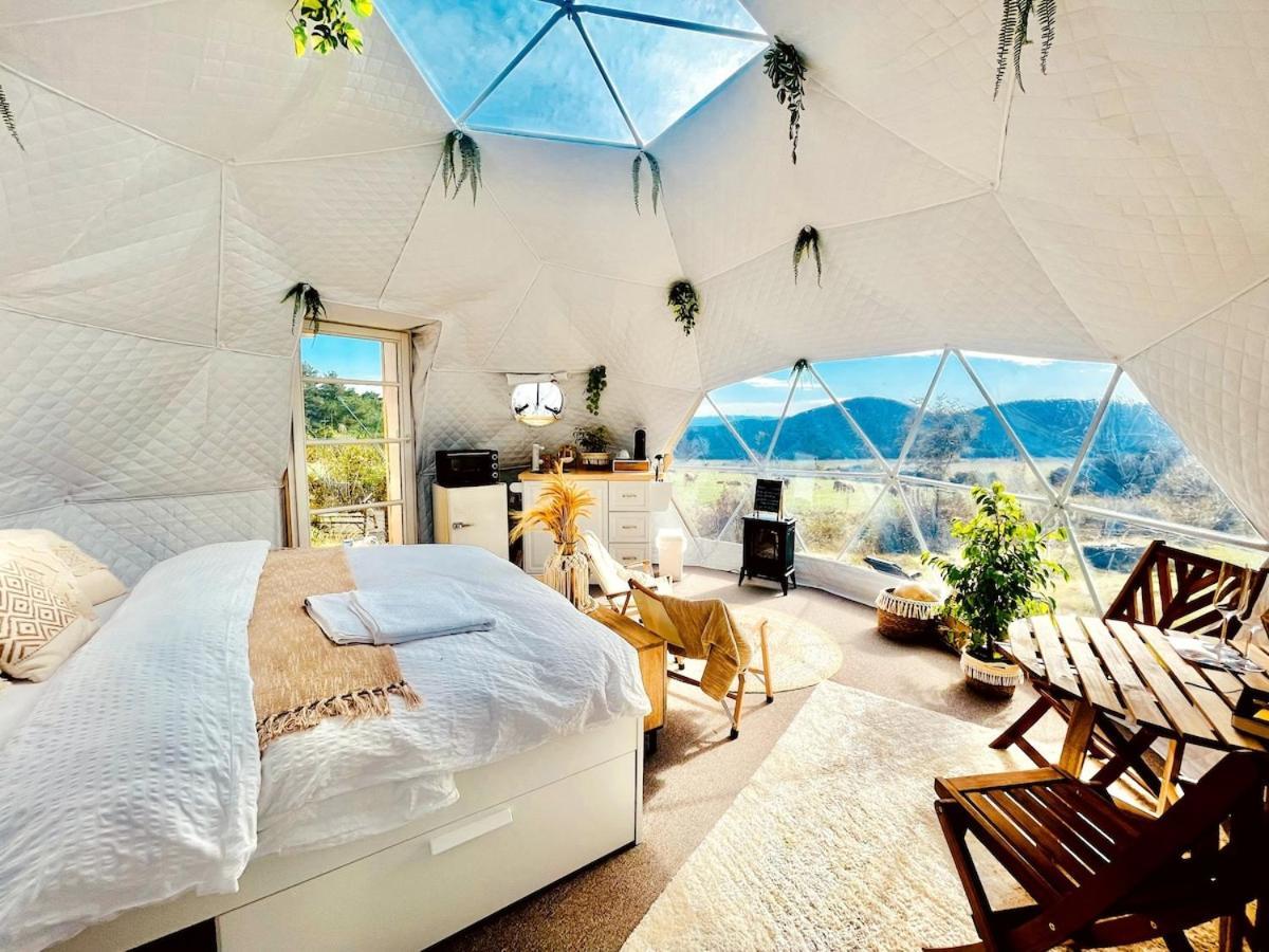 Glamping Hohe Wand - Zelt Mit Sternenfenster Und Whirlpool 호텔 Maiersdorf 외부 사진